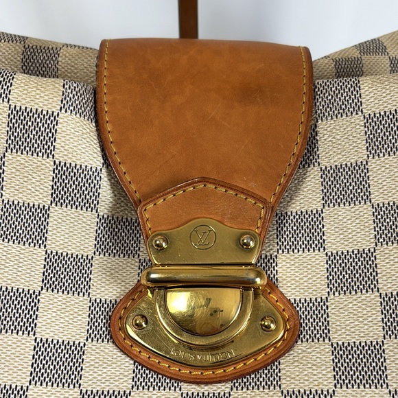 💃AUTHENTIC LOUIS VUITTON DAMIER AZUR STRESA GM BAG VI0160 - Picture 7 of 12